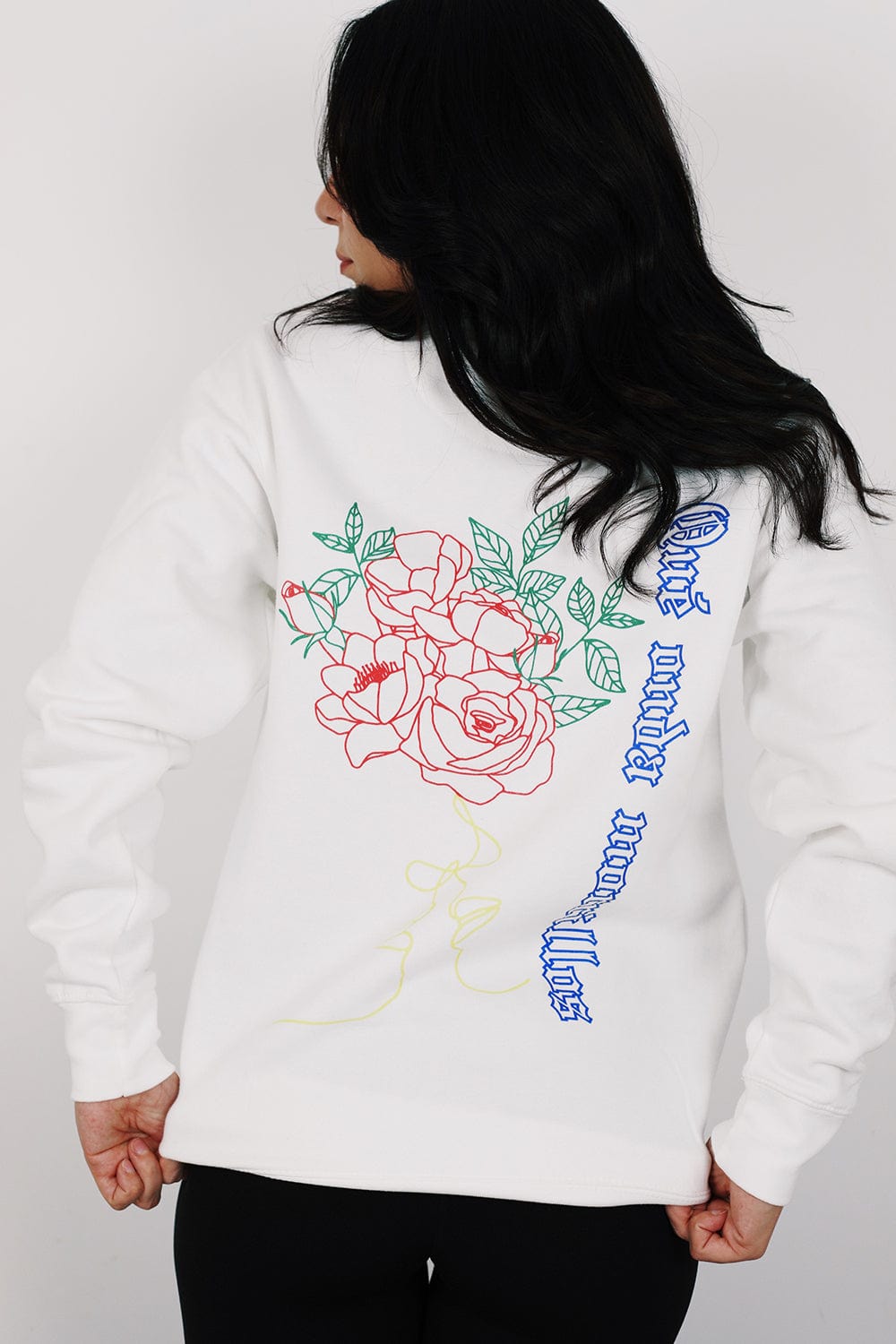HeyitsPriguel: Que Onda Morrillos Holiday White Crewneck