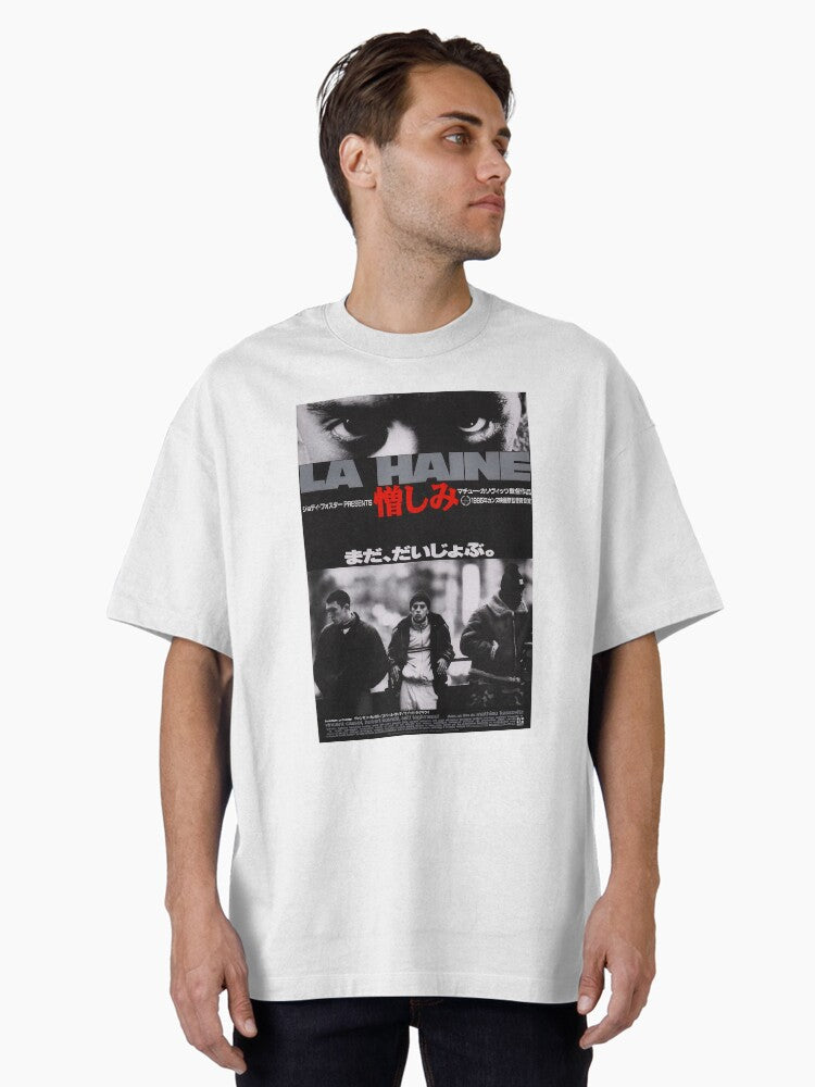 Japanese La Haine Oversized T-Shirt