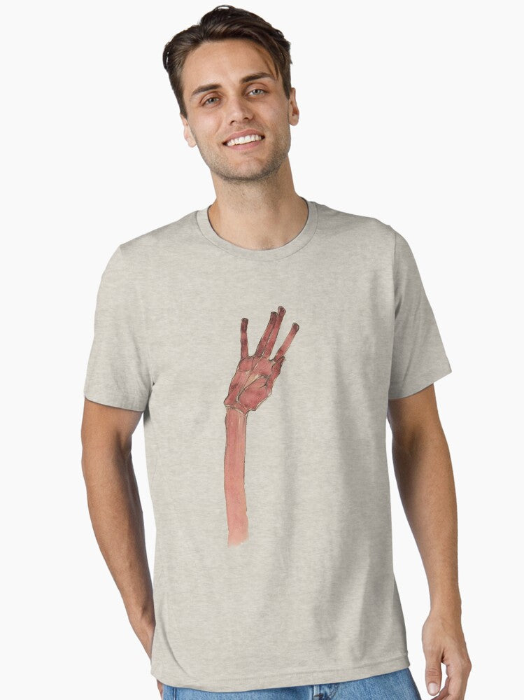 Schiele Hand (Transparent) Essential T-Shirt