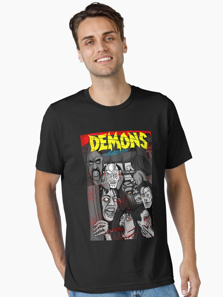 Demons movie art T-Shirt Essential T-Shirt Essential T-Shirt