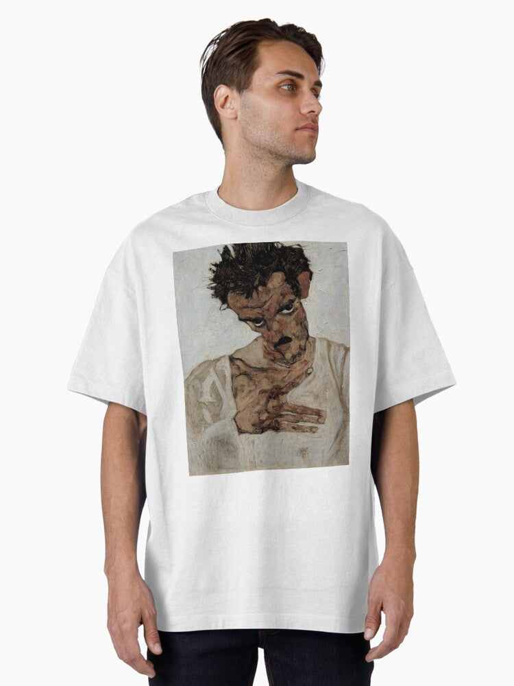 egon schiele best paintings, egon schiele artwork Oversized T-Shirt