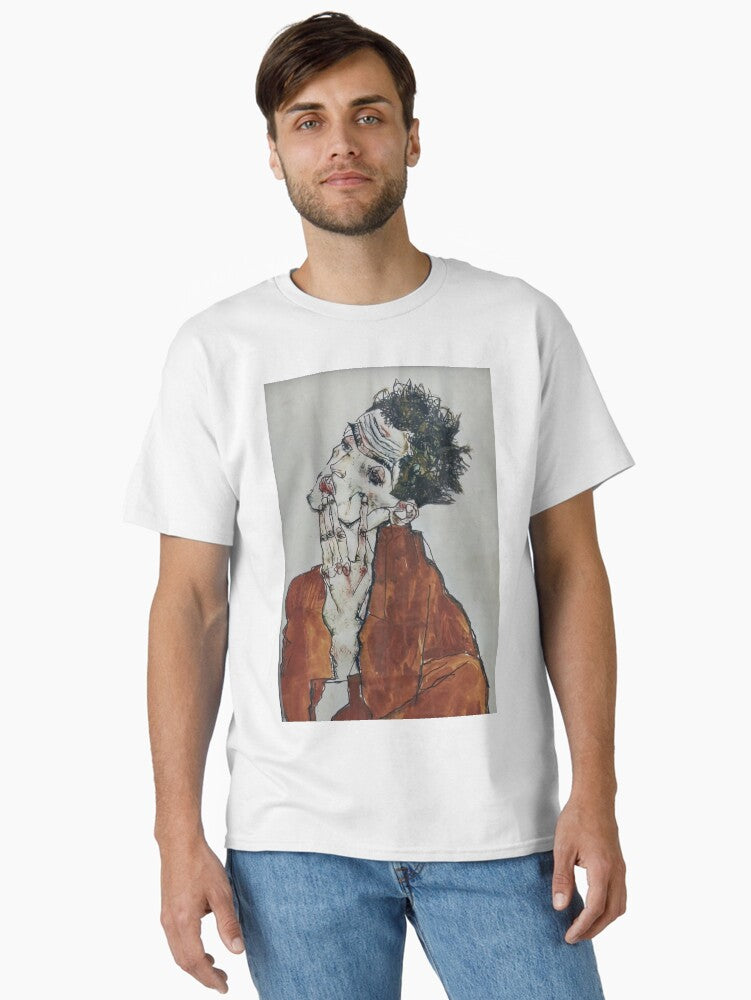 egon schiele best paintings, egon schiele artwork Classic T-Shirt