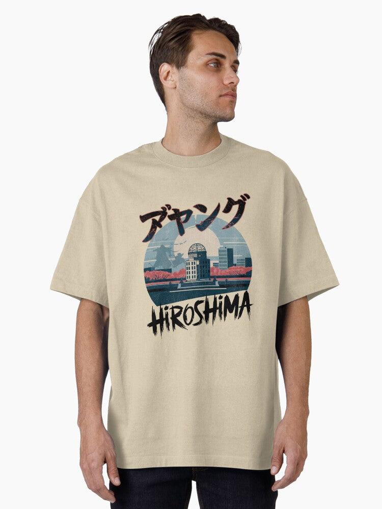 Japan City – Hiroshima Oversized T-Shirt