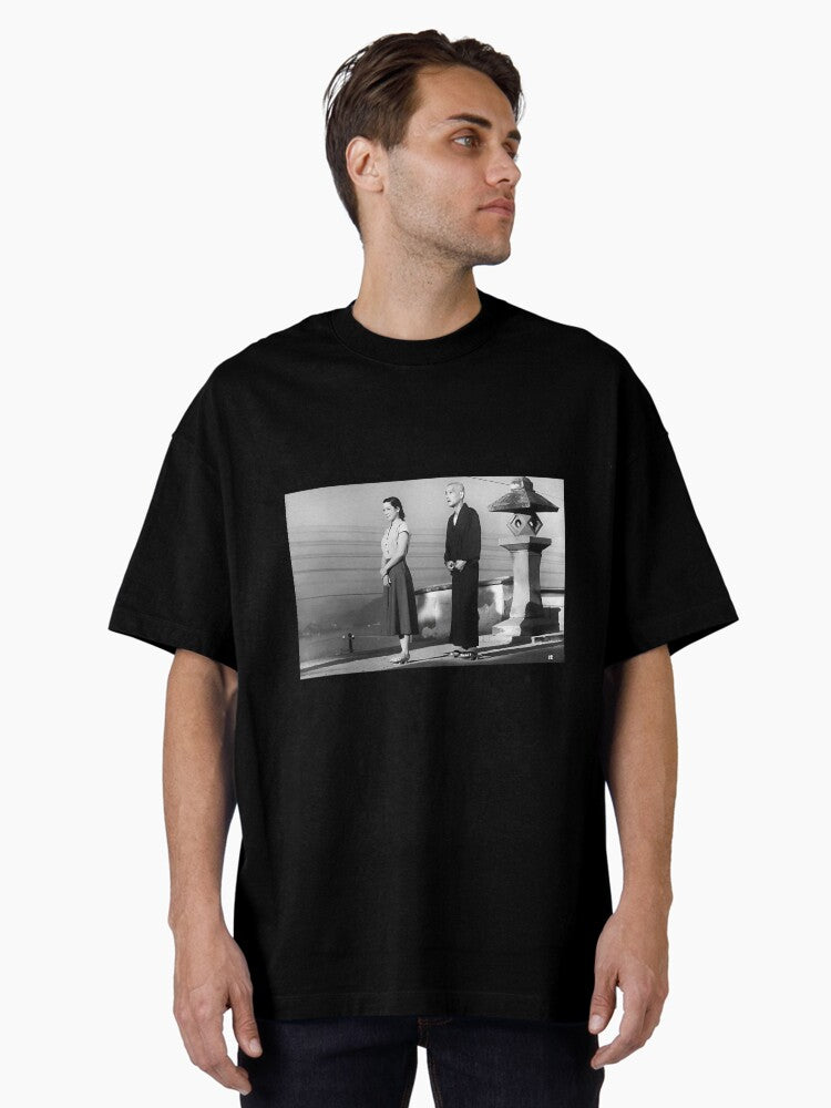 Movie Tokyo Story Frame Oversized T-Shirt