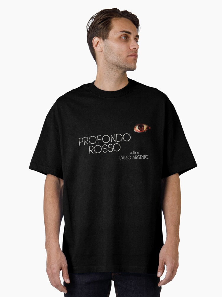 Profondo Rosso (Deep Red) Oversized T-Shirt