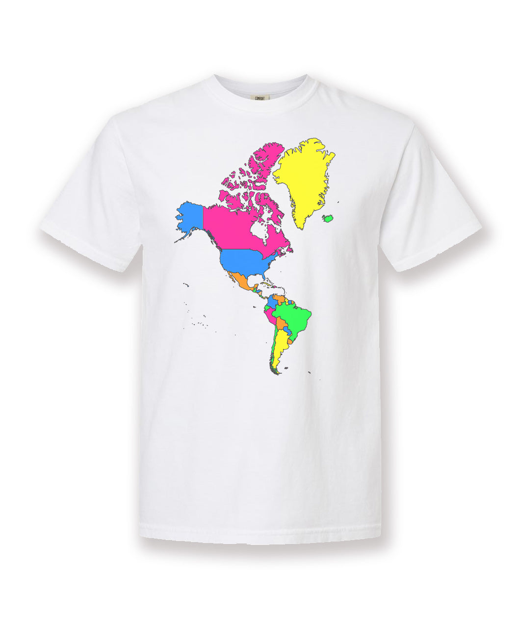 World Map T-Shirt - White