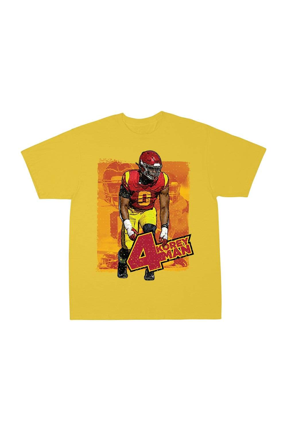 Korey Foreman: Signature Yellow Shirt