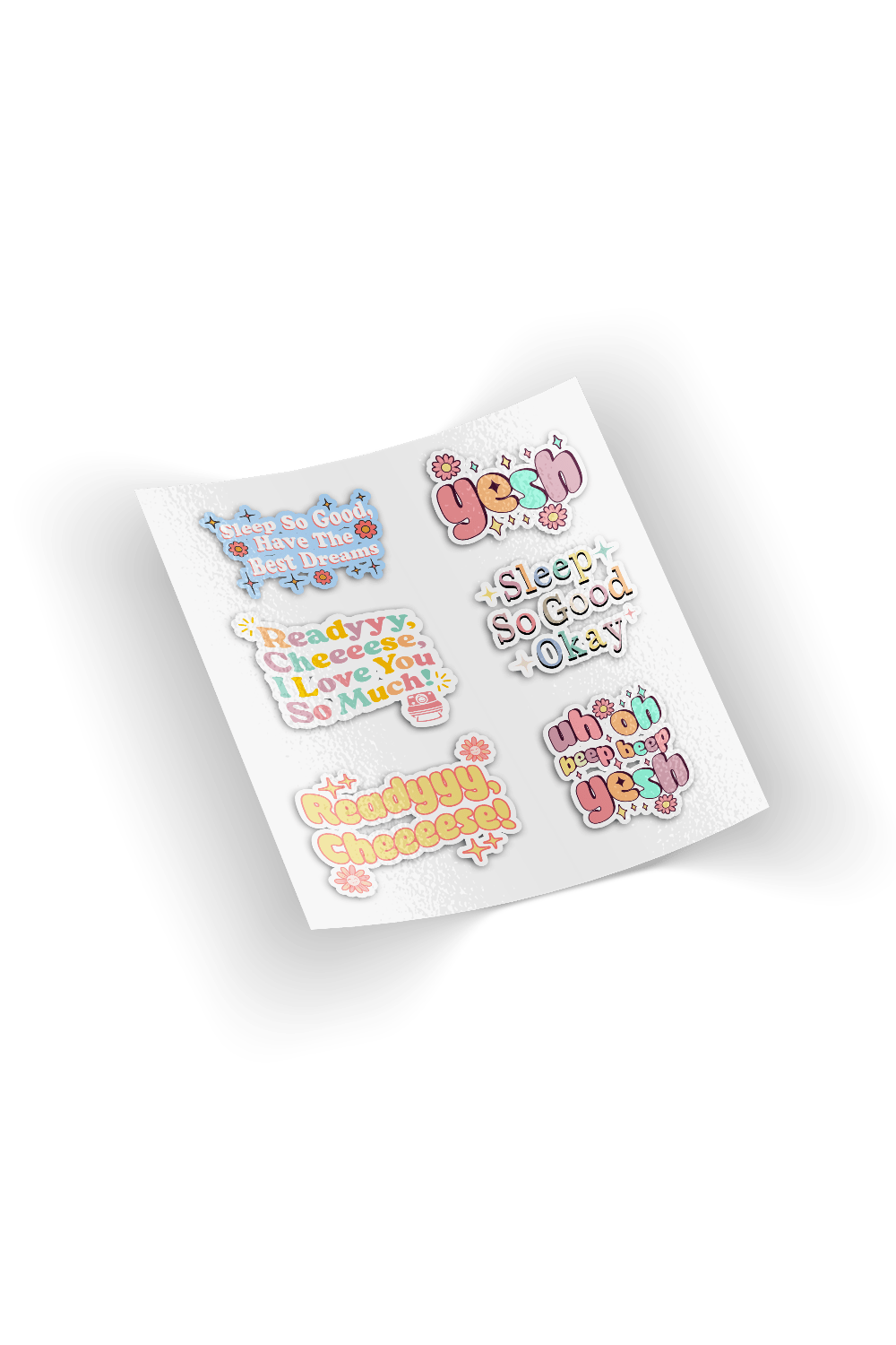 Lauren Derouen: Collectable Sticker Sheet