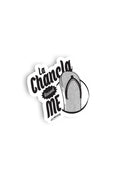 LeJuan James: La Chancla Raised Me Black Sticker