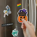 Cute Halloween Cat Magnet