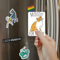 Moody For Foody Cat Magnet