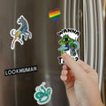 Wanna Trip? (Alien Mushrooms) Magnet