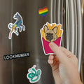 French Fry French Bulldog Magnet
