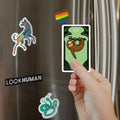The Sloth Tarot Card Magnet