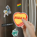 Pizza Candy Heart Magnet