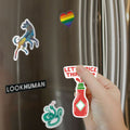 Let's Spice Things Up Hot Sauce Magnet