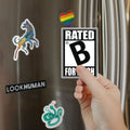 Rated B For BITCH Parody Magnet