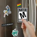Rated M For Mind Yo Business Parody Magnet