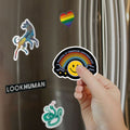 Making It Through Another Day Smiley Face Magnet