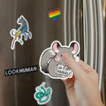Go Fluff Yourself Chinchilla Magnet