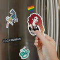 Punk Merida Parody Magnet