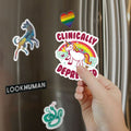 Clinically Depressed Unicorn Magnet