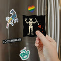 Blackbeard Flag  Magnet