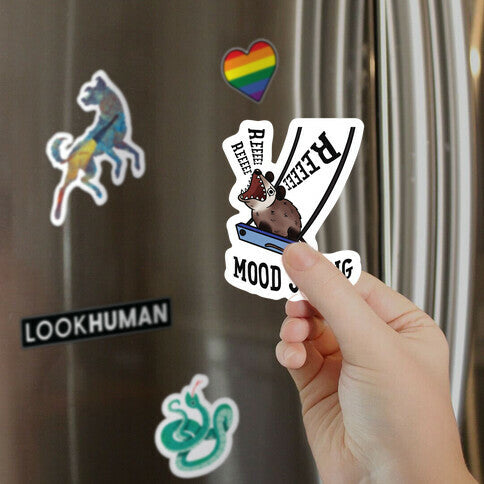 Mood Swing Possum Magnet