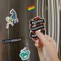 Repro Freedom For All Roses and Ribbon Magnet