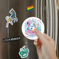 Kawaii Summer Shark Magnet