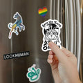 Save The Earth & Hail Satan Magnet