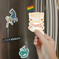 Pawsitively Stuffed Magnet