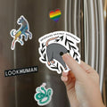 Opossums Against Oppression Magnet