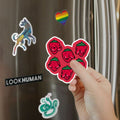 Strawboobies Pattern Magnet