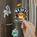 Heavy Meowtal Magnet