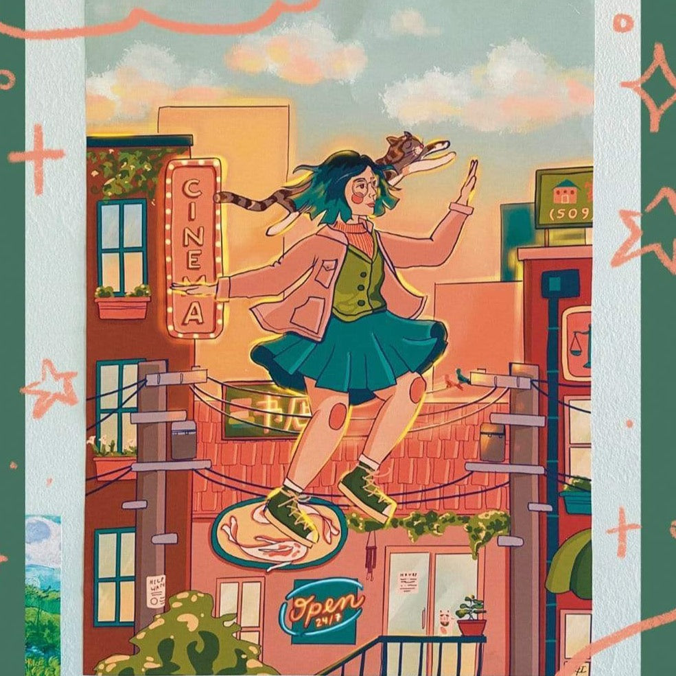 Linh Truong: come fly with me poster