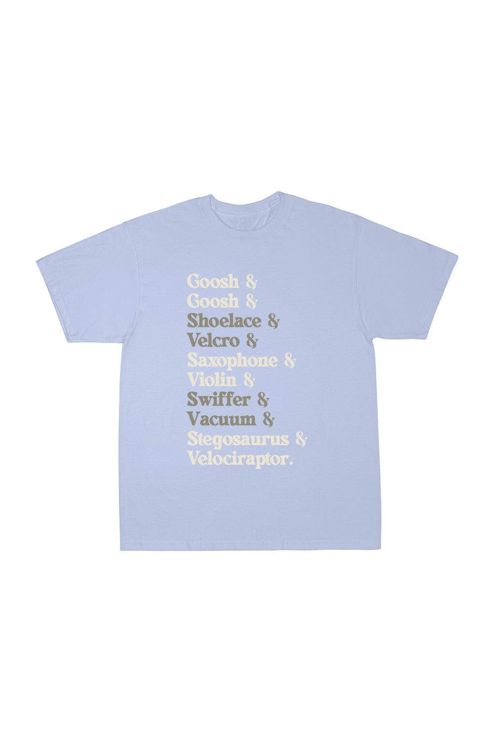 Maia Knight: Nicknames Light Blue Shirt