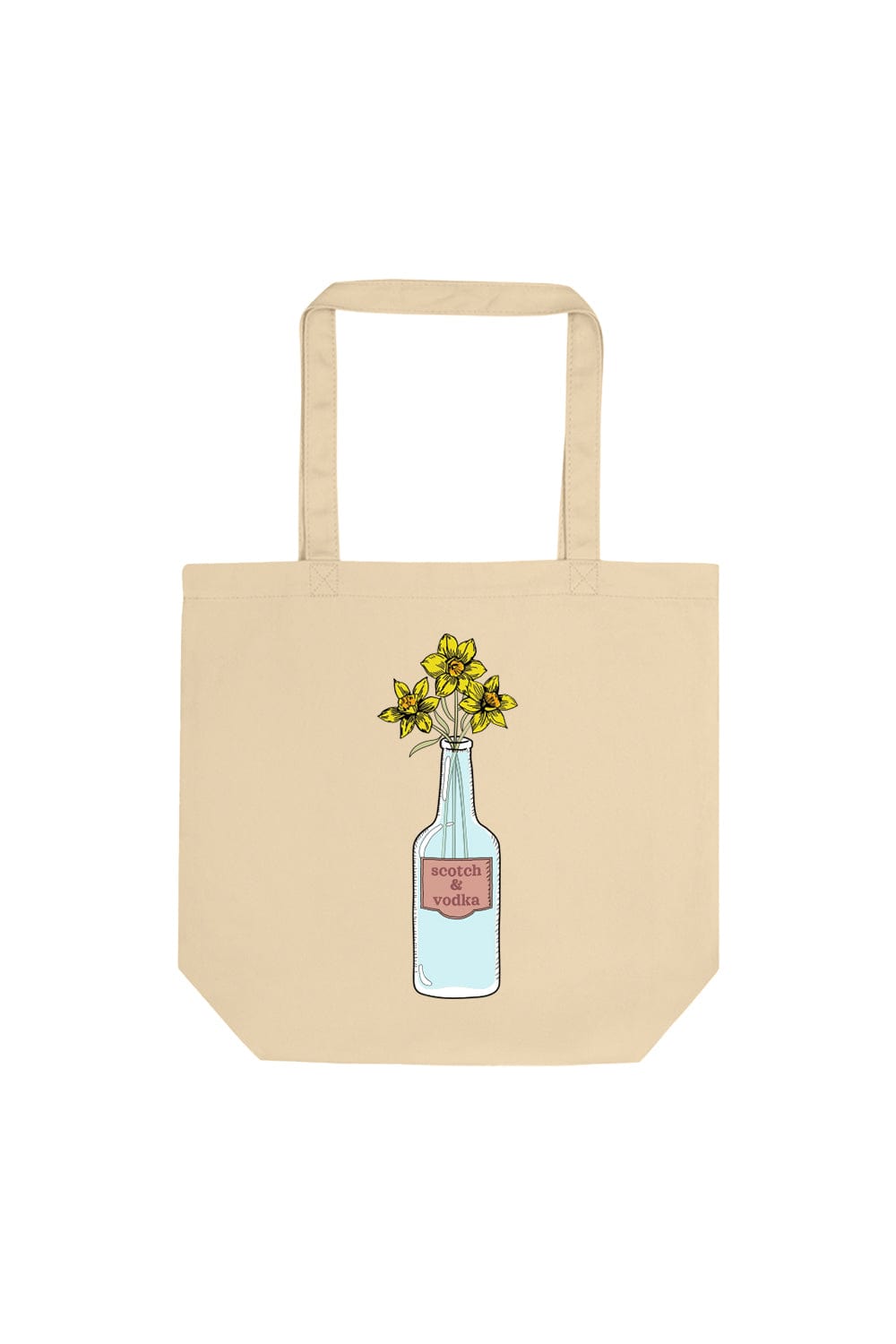 Maia Knight: Daffodils Natural Tote Bag