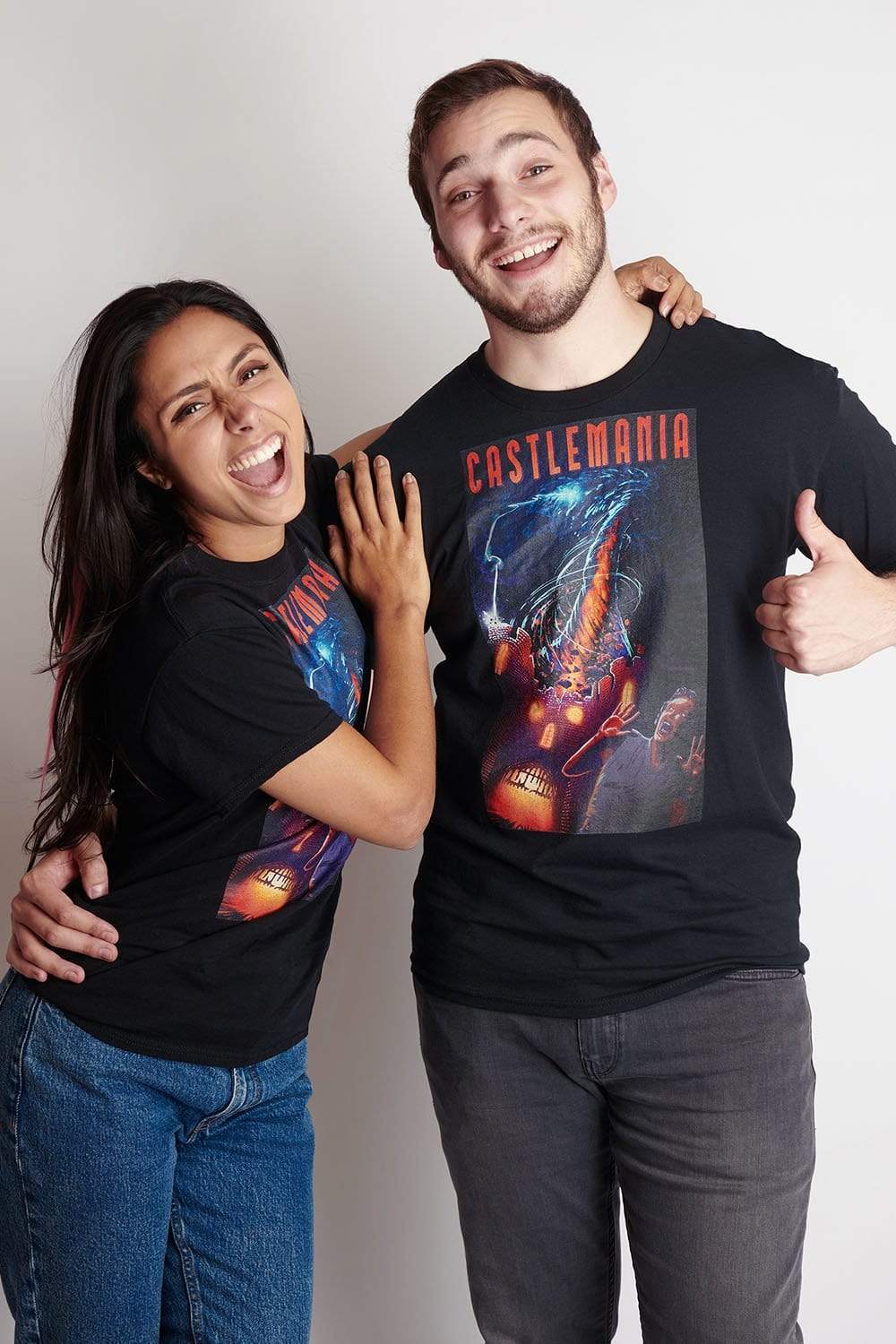 Michelle Khare: Castlemania 80's Horror Black Shirt