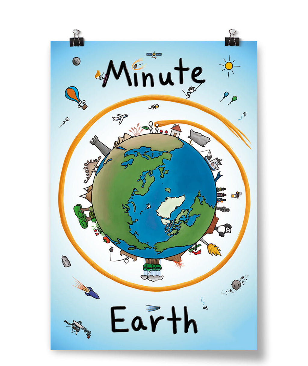 MinuteEarth Poster- SIGNED