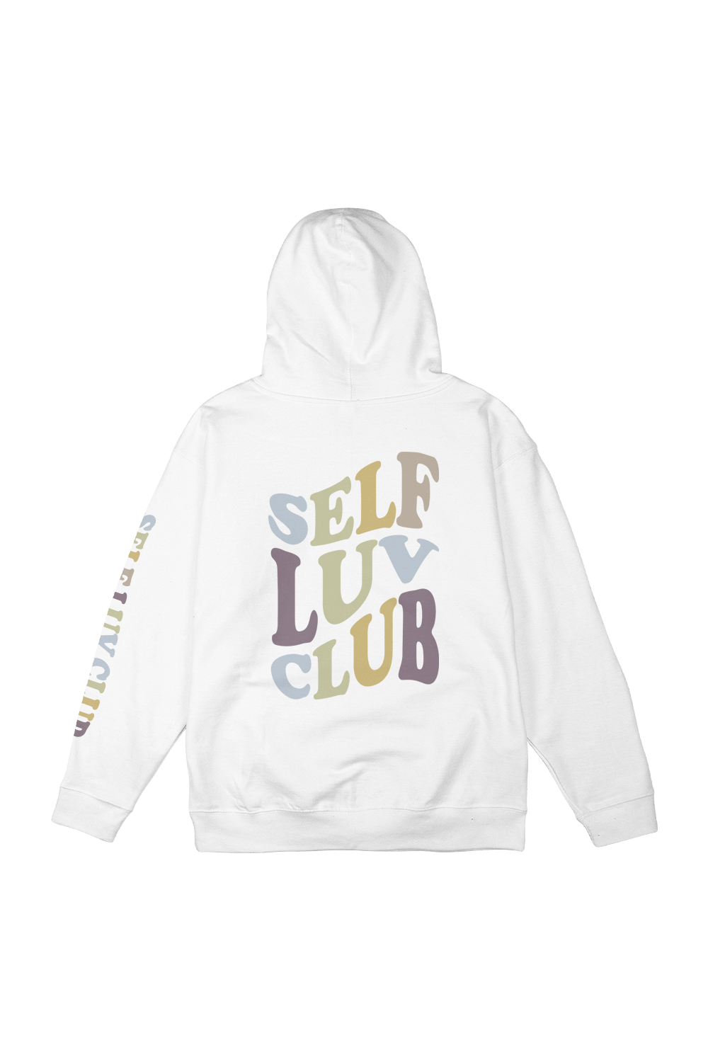 Miyaeva Renae: Self Luv Club White Hoodie