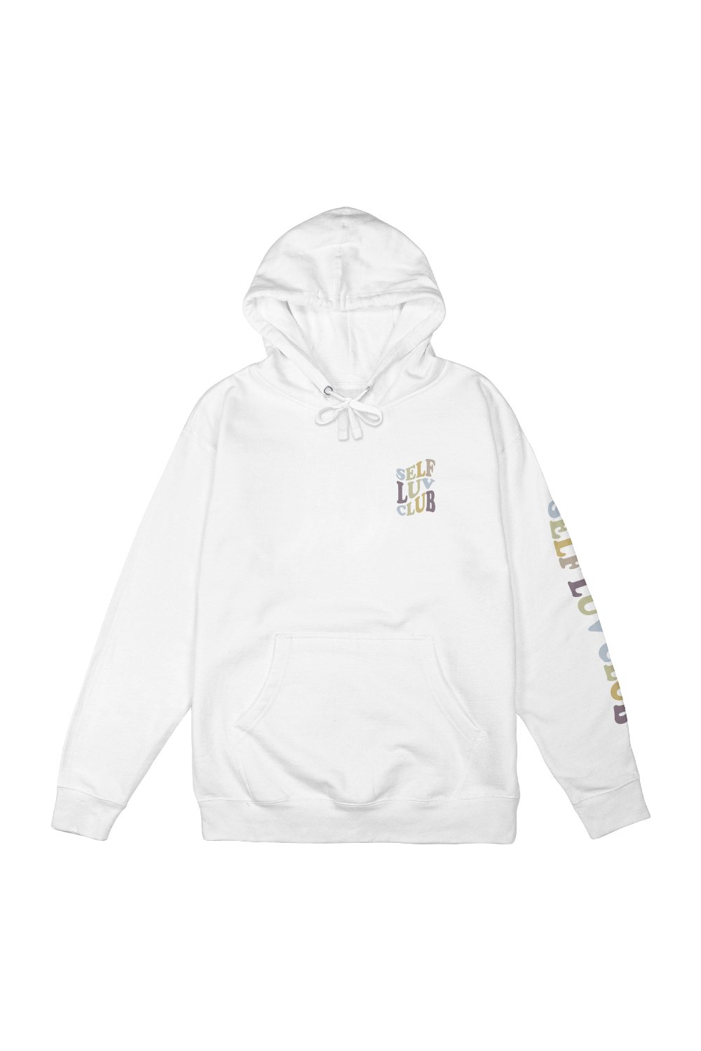 Miyaeva Renae: Self Luv Club White Hoodie