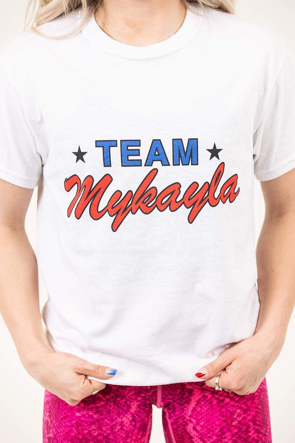 MyKayla Skinner: Team MyKayla White Shirt