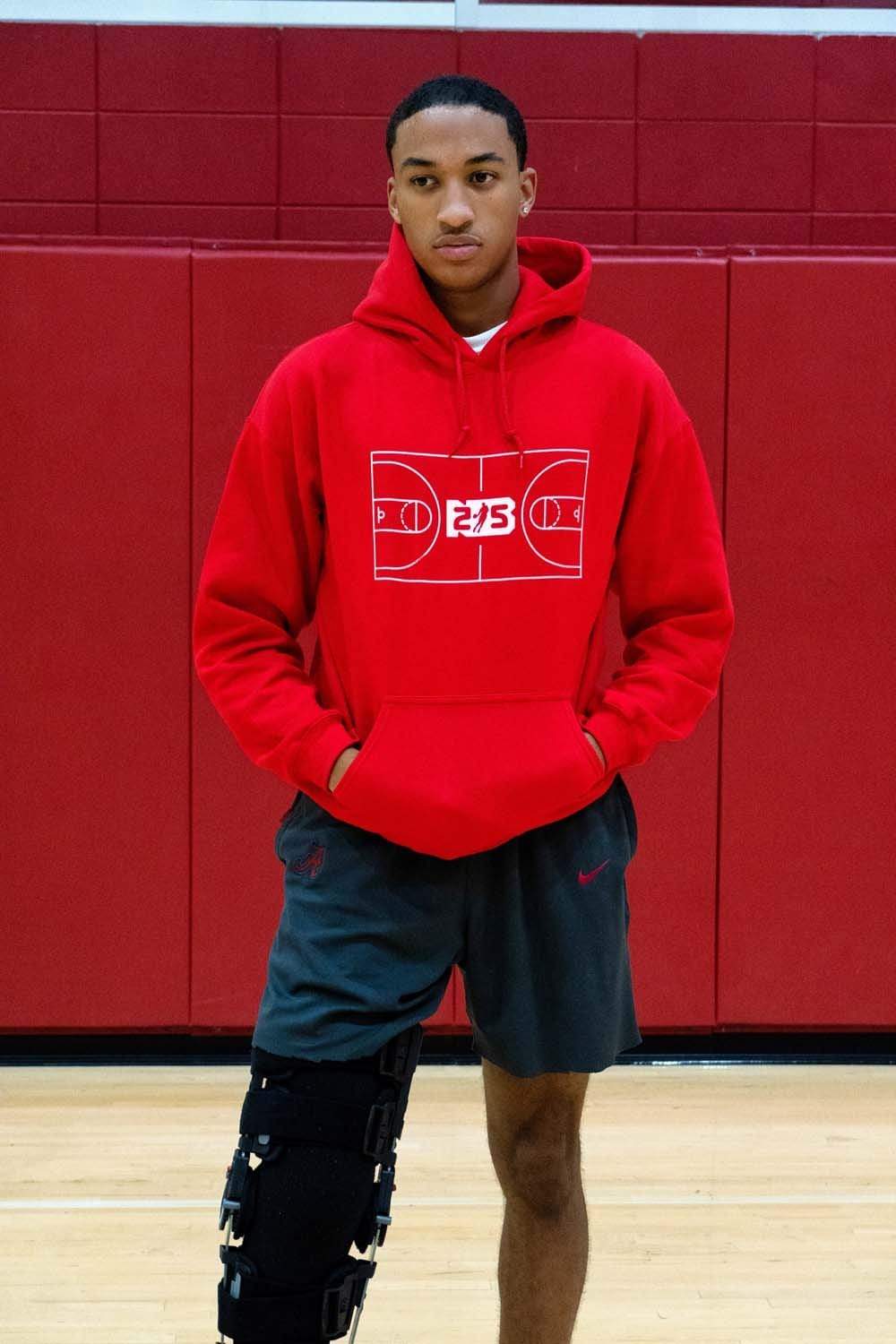 Nimari Burnett: NB25 Red Hoodie