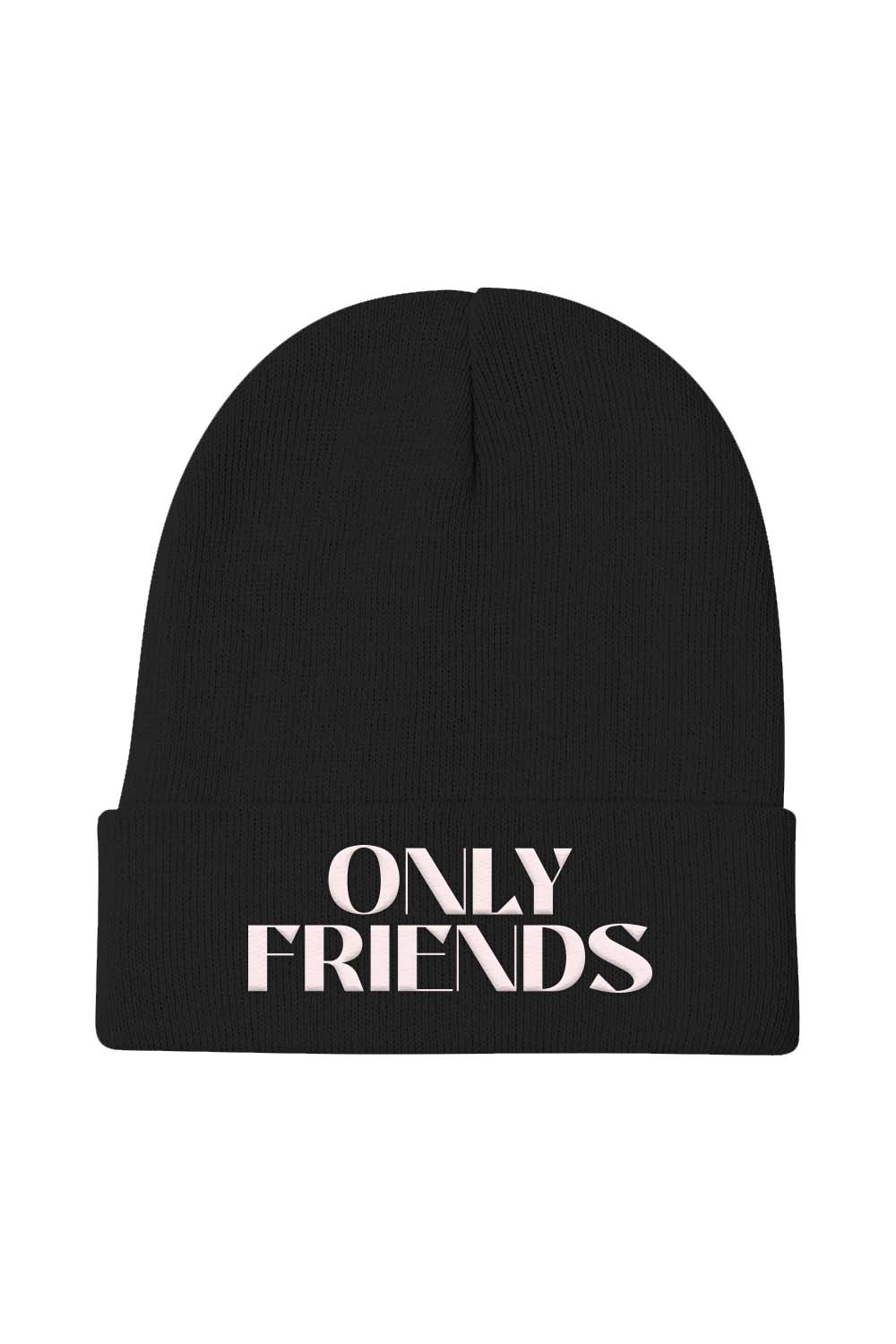 Only Friends: Only Friends Black Beanie