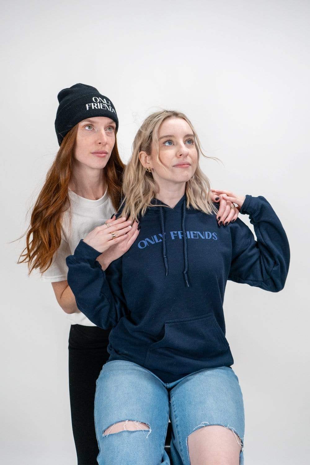 Only Friends: Only Friends Black Beanie