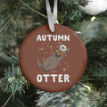 Autumn Otter Ornament