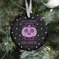 Due To Personal Reasons It Is Now Halloween Pumpkin (Purple) Ornament