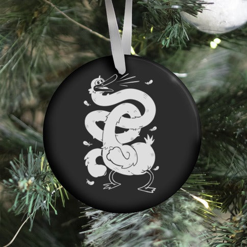 HONKTOBER: Rubber Hose Goose Ornament