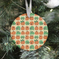 Pumpkins  Frogs Ornament